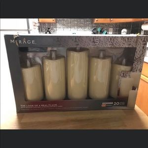 Set of 5 Flameless LED candles